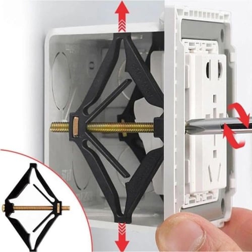 قفيز بمسامر مُثبّت علب الأفياش والمفاتيح X 86 (عدد...