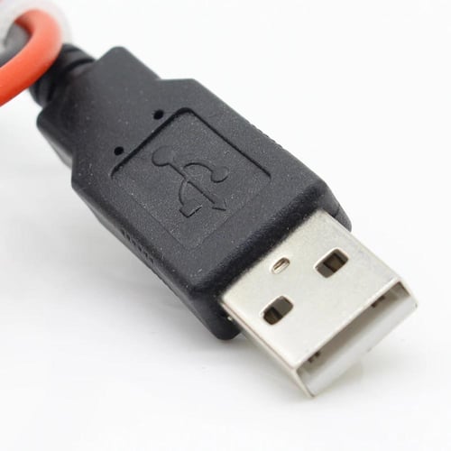زوج أسلاك اختبار USB إلى مشابك التمساح (ذكر وأنثى،...