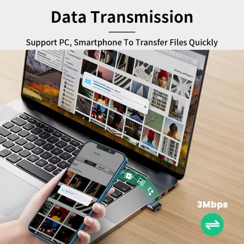 محول بلوتوث 5.3 USB - اتصال سريع وبعيد المدى