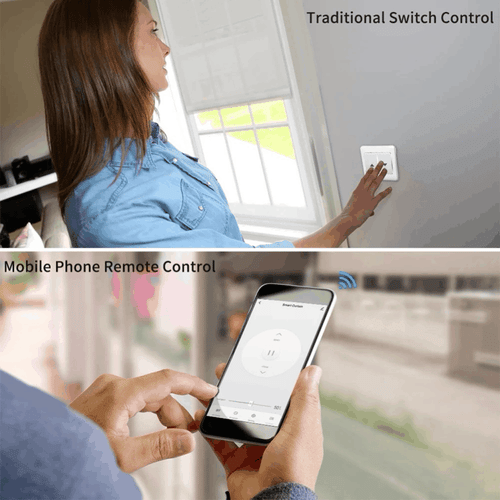 مفتاح ستارة ذكي يعمل بتطبيق ذكي متوافق مع توينا إل...