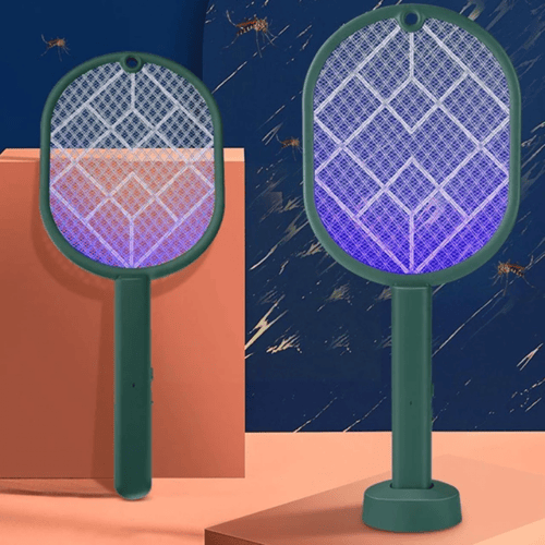 Electric mosquito swatter household two-in-one ele...