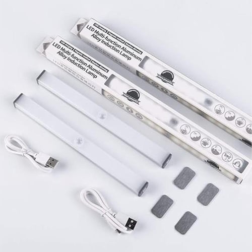 ضوء خزانة LED ذكي مع مستشعر حركة، 14 LED، قابل لإع...