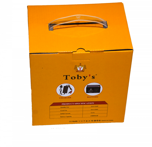 بطارية Toby’s للتخييم 15 امبير قابلة للشحن موديل B...