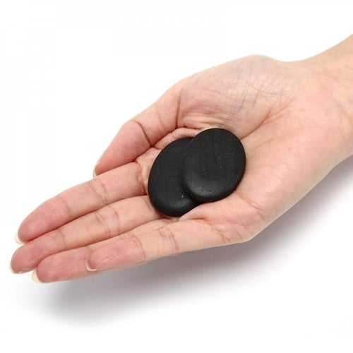 طقم مساج من 8 أحجار بازلت للتدليك المُركز والاسترخ...