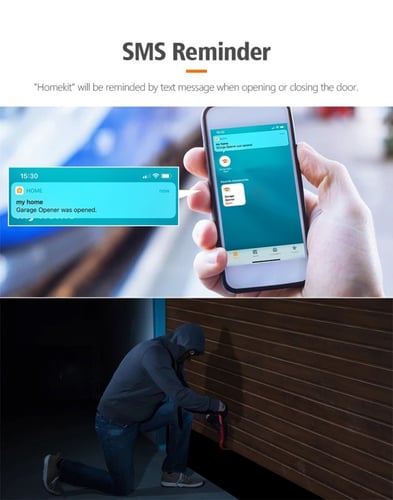 جهاز اكسسوار التحكم بتشغيل الكراج ذكي يعمل بنظام ا...