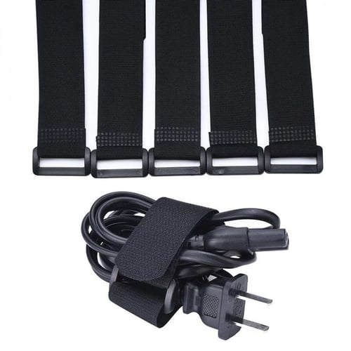 عدد 5 احزمة ربط ذاتي اللاصق قابل لإعادة الاستخدام...