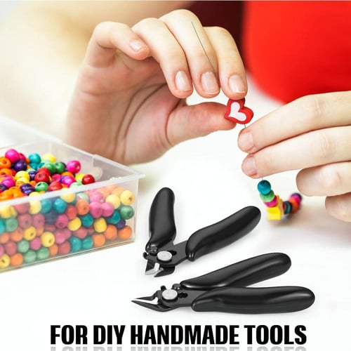 قطاعة أسلاك دقيقة صغيرة 3.5 بوصة مع قفل أمان - زرا...