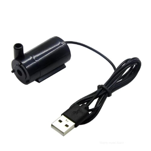 مضخة مياه صغيرة USB DC 5V بدون فرش غاطسة 120L/H
