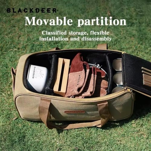 حقيبة أدوات الطبخ للتخييم من بلاك دير - تخزين منفص...