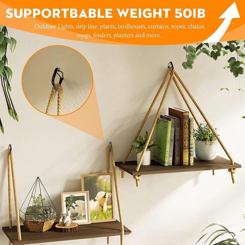 5-Pack Q-Hanger Hooks for String Lights, Plants &...