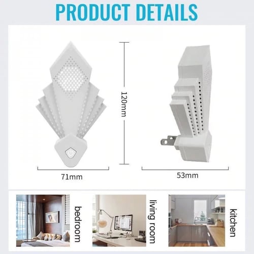 Ultrasonic Electromagnetic Repeller Anti Mosquito...