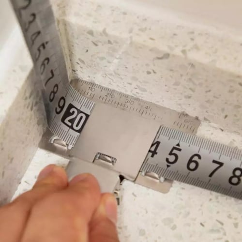 مشبك تحديد موقع القياس على المتر