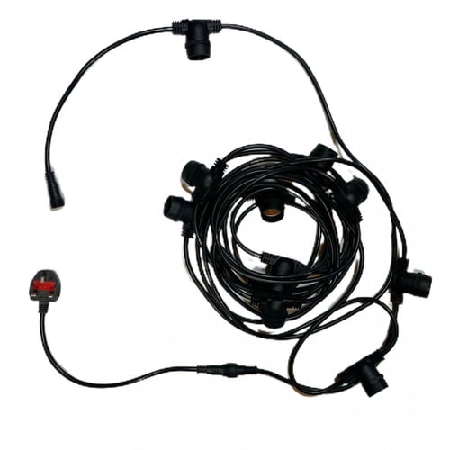 عقد لمبات 10 قواعد E27 مقاوم للماء والشمس IP65 - ط...