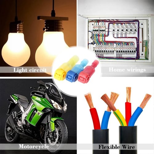 25 قطعة سكوتش قفل موصلات تفريع الأسلاك، محطات لصق...