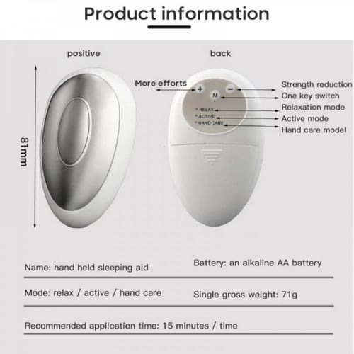 جهاز مساعد للنوم أداة ذات تيار جزئي لتخفيف القلق و...