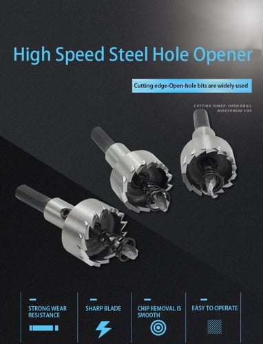 5 قطعة ريش دريل مصنع من سبيكة الكربيد الفولاذ المق...