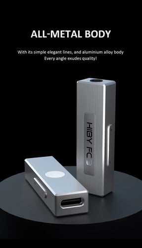 HiBy FC3 MQA دونجل USB DAC لفك تشفير الصوت مضخم صو...