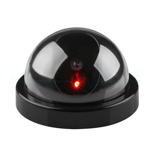 كاميرا مراقبة وهمية مزودة بمصباح LED أحمر وامض