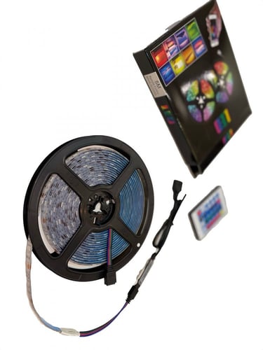 شريط إضاءة 16 لون RGB تحكم بلوتوث (تطبيق) 5متر