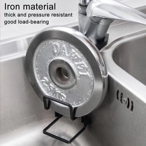 حامل رفين معلق للصابون، وإسفنج مجفف - اكسسوار أدوا...