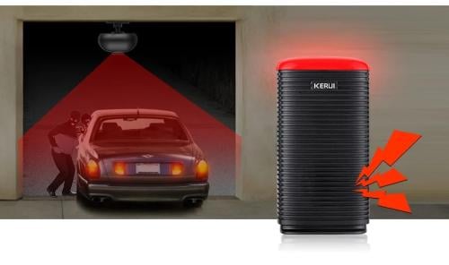 عزز أمن محيطك مع جهاز إنذار الممر اللاسلكي كيروي D...