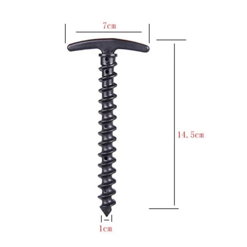 أوتاد تثبيت لولبية فائقة الخفة: ثبت خيمتك في أي أر...