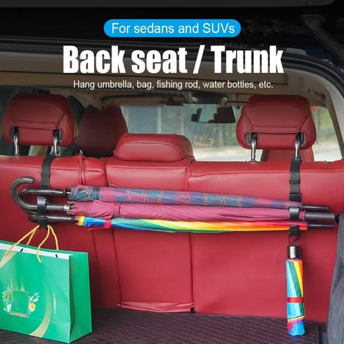 خطاف مسند رأس لمقعد السيارة متعدد الوظائف - شماعة...