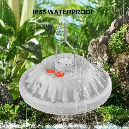 مصباح ولمبة إضاءة LED لون أبيض ٥ وات تعمل بالطاقة...