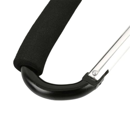 خطاف (مشبك) كارابينر كبير شكل D مع مقبض فوم | مشبك...