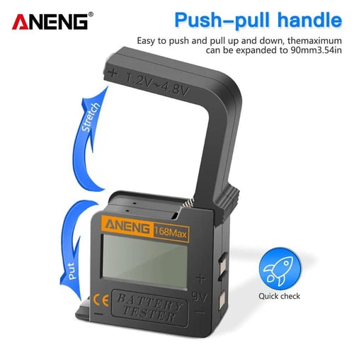 جهاز فحص البطاريات الرقمي العالمي ANENG BT189 (AA,...