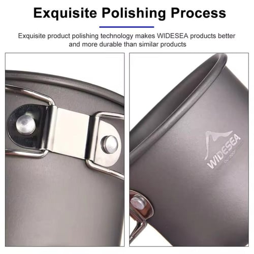 كوب تخييم Widesea قابل للطي من أبحر - خفيف الوزن و...