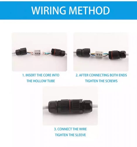 تحويلة طرفية شكل مستقيم 2 - 3 - 4 نقاط توصيل مقاوم...