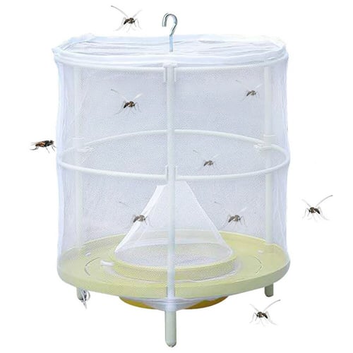 Reusable Flytrap Net Hanging Flies Cage Cockroach...