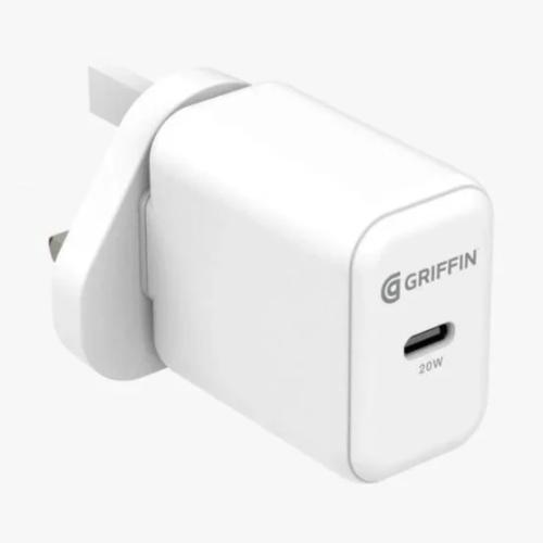 شاحن جداري من جريفين Griffin بقوة 20 واط USB-C PD...