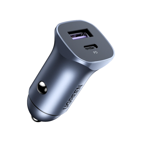شاحن سيارة يوجرين بمنفذ USB ومنفذ PD بقوة 30 واط -...