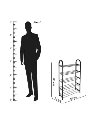 رف أحذية بـ5 طوابق