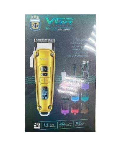 ماكينة حلاقة كهربائية احترافية VGR-006 ماكينة تشذيب وحلاقة شعر لاسلكية v 006