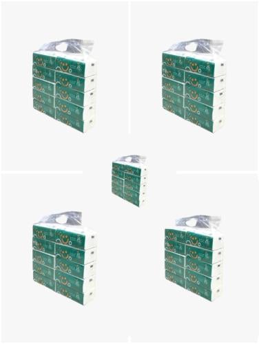 كرتون مناديل ناعمة تمام 5 شد كل شد يحتوي علي 10 عب...