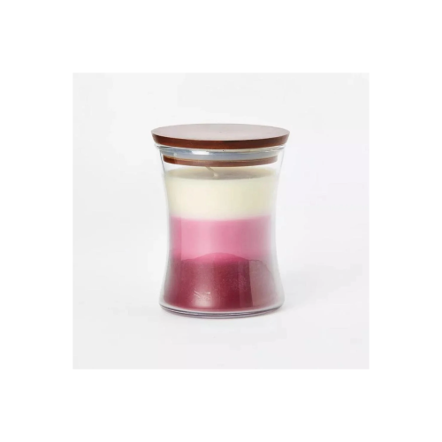 شمعة في جرة برائحة اللافندر والباتشولي المتدرجة حج...