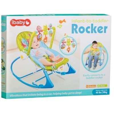 كرسي هزاز للبيبي أخضر Tiibaby