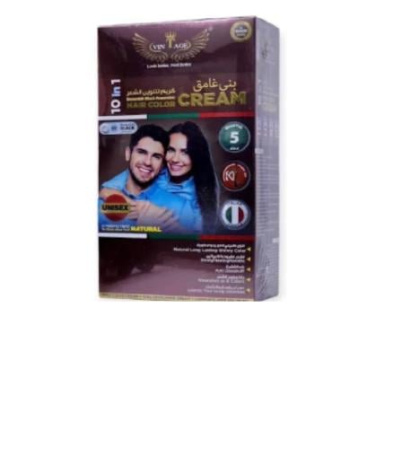 صبغة شعر بني غامق VINTAGE COLOR عدد 12 حبة