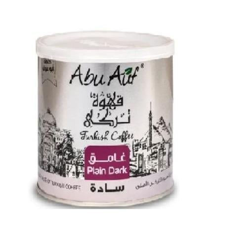 أبو عوف قهوة تركية - غامق سادة - 200جم