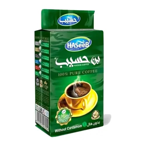 بن اخضر بدون هال 200 غ - حسيب