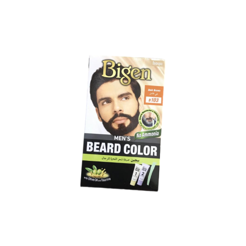 صبغة بيجن لشعر اللحية للرجال بني غامق BIGEN B103
