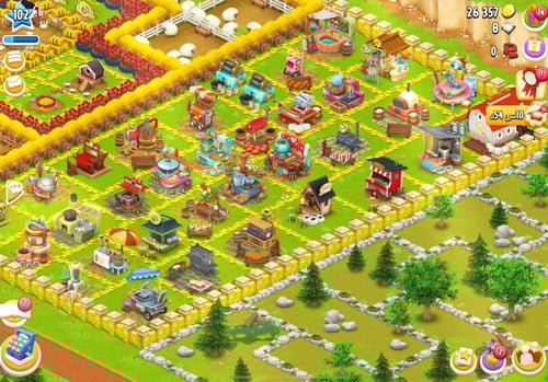 مزرعة شخصية مستوى 102+ هاي داي