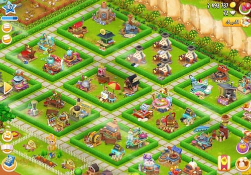 مزرعة شخصية مستوى 107 هاي داي