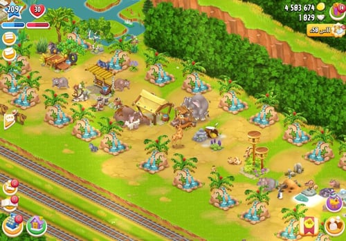 مزرعة شخصية مستوى 209+ هاي داي