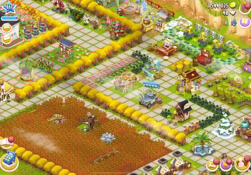 مزرعة شخصية مستوى 117+ هاي داي