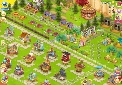 مزرعة شخصية مستوى 118+ هاي داي