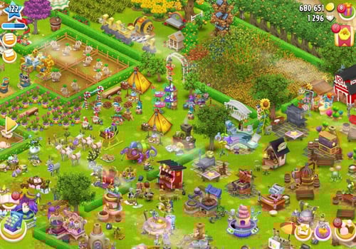 مزرعة شخصية مستوى 122 هاي داي